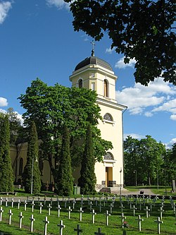 Vichtis kyrkas klockstapel