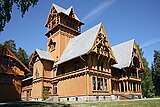 Villa Fridheim i Krödsherads kommun i Norge, med inslag av nationalromantik, 1890–1892