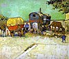 Vincent van Gogh- The Caravans - Gypsy Camp near Arles.JPG