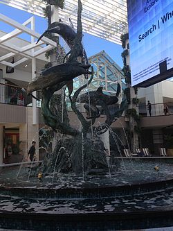 Westfield Warringah Mall Dolphin Fountain.jpg