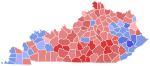 1996 United States Senate election in Kentucky results map by county.svg