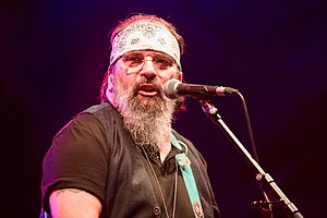 Steve Earle performing at the Rudolstadt Festival, Germany in 2018.