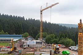 Umbau der Arena am Rennsteig