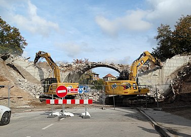 Žaliakalnio viaduko griovimas: Vilensija. 3