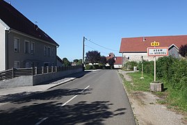 Entrée du village.