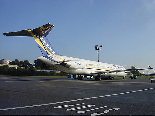 Air Bosna McDonnell Douglas MD-81 (DC-9-81) Willems