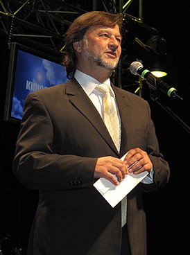 Алексей Рыбников на церемонии вручения литературной премии «Дебют» 11 декабря 2008 г.