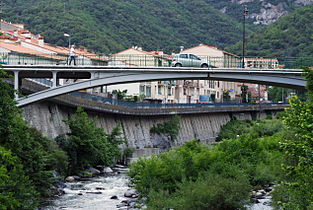 Pont sur le Tech à Amélie-les-Bains