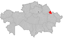 Distretto di Besqaraǧaj – Localizzazione