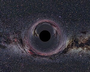 300px Black Hole Milkyway ブラックホールに人間吸い込まれたら、どのような光景が見えるのか？