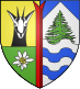 Coat of arms of Vaujany in France.