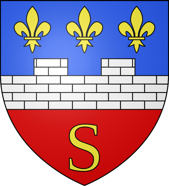 Fichier:Blason ville fr Saumur (Maine-et-Loire) 1.svg