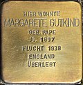 Braunschweig Lessingplatz 10 Stolperstein Margarete Gutkind