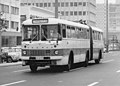 Gelenkbus Ikarus 180 im Jahr 1970 in Ost-Berlin
