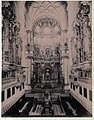 Altar mayor y coro de la catedral de Granada hacia 1900 en una foto de Rafael Garzón.