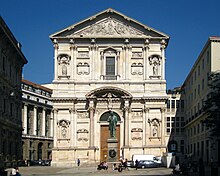 Facade of the church of San Fedele Chiesa di San Fedele.jpg