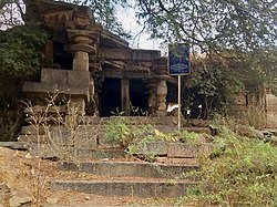Chikati Gudi ruins within Kothapalli Haveli, 2021