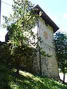 Ostseite der Burgkapelle