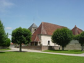 The church in Coursan-en-Othe