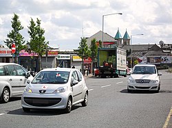 Crumlin Road at the Ardoyne Belfast