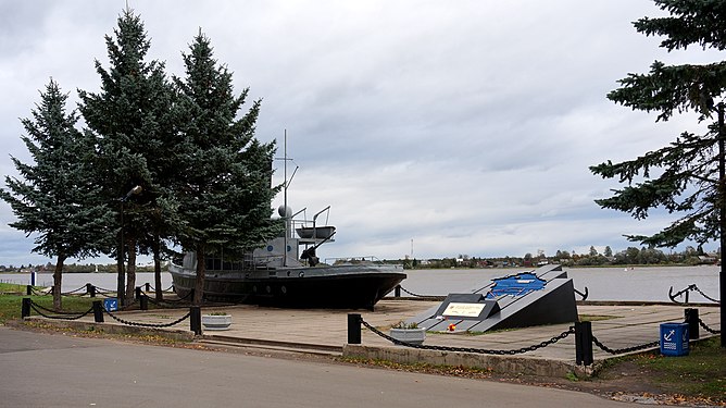 458. Мемориальный комплекс в честь моряков Ладожской военной флотилии, Новая Ладога Автор — Reshinna