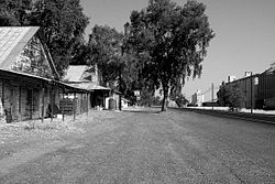 Downtown Artois, along the former US 99W