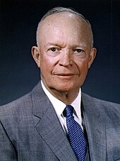 Dwight D. Eisenhower, the 34th president (1953-1961) Dwight D. Eisenhower, official photo portrait, May 29, 1959 (cropped)(2).jpg