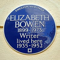 English Heritagen Sininen muistolaatta Lontoossa.