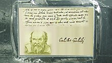 Galileo Galilei plaque Galileo plaque.jpg