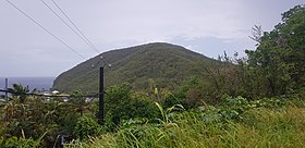 Vue du Gros Morne depuis Matouba.