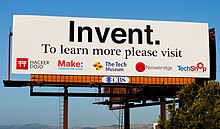 Billboard promoting makerspaces Hackerspace billboard.jpg