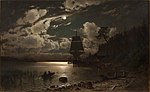 Hjalmar Munsterhjelm, Månsken i Barösund, slutet av 1870-talet