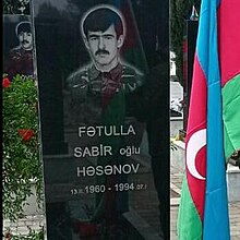 Şəhid- Fətulla Sabir oğlu Həsənovun məzarı