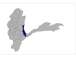 伊什卡希姆縣在巴達赫尚省的位置
