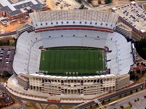 Das Jordan-Hare Stadium in Auburn (2008)