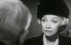 Screenshot of Marlene Dietrich from the film J...
