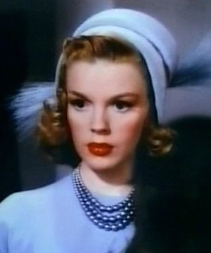 Cropped screenshot of Judy Garland from the fi...