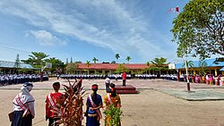 Lapangan sekolah