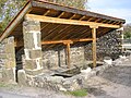 Lavoir du bourg de Loudes.