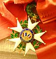 Chiang Kai-shek's Légion d'honneur. This is the reverse of his Grand Cross.