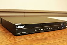 Lorex 4K NVR, a security digital video recorder Lorex 4K NVR.jpg
