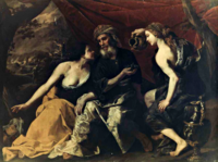 Lot e le figlie, 1640-1650, collezione privata
