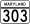 MD Route 303.svg