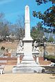 Statue of Confederate women in Myrtle Hill Cemetery in Mar. 3, 2009.