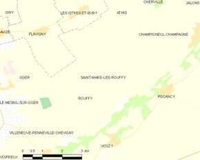 Poziția localității Saint-Mard-lès-Rouffy