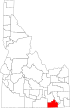 Map of Idaho highlighting Oneida County.svg