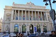 Le palais de la Bourse, siège de la chambre de commerce