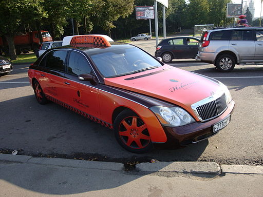 Maybach taxi Moscow 2