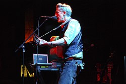 Merz (Conrad Lambert) performing at Joe's Pub, New York City, 17 September 2008