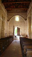 Nef de l'église Saint-Pierre de Mornac-sur-Seudre en Charente-Maritime.